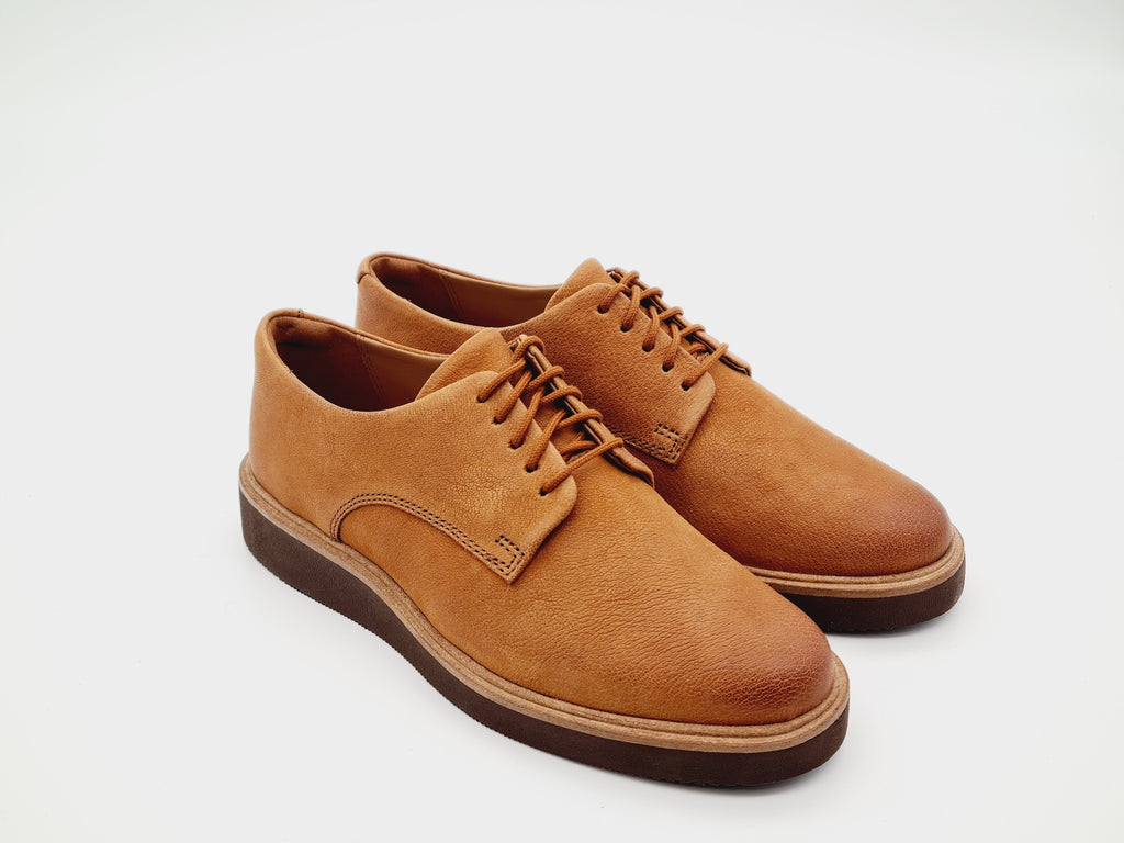 Mokasyny Clarks Baille Stitch Skórzane Brązowe 37