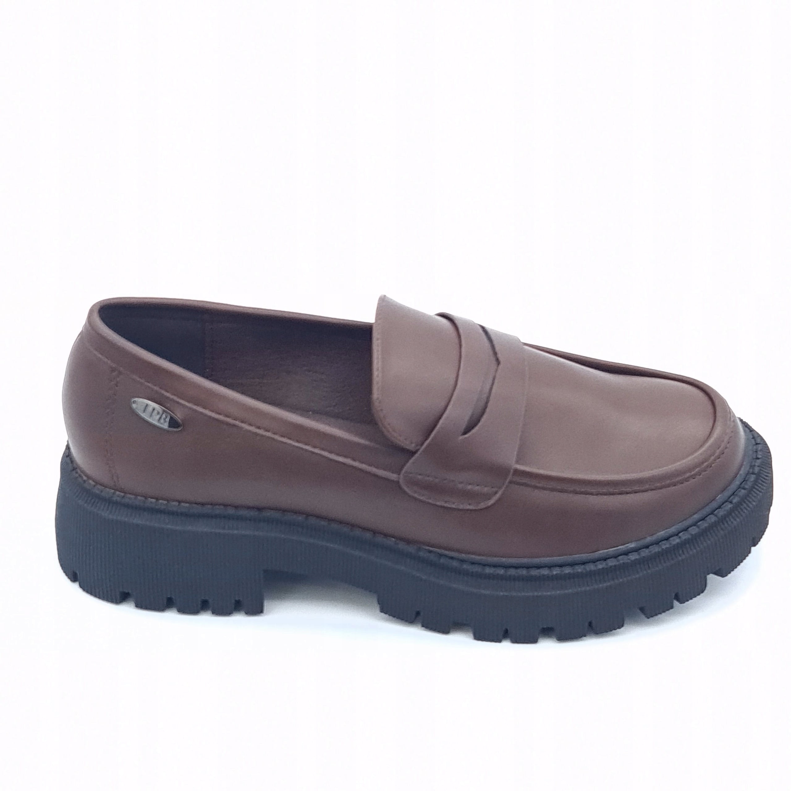 Półbuty Derby LPB Erdek 37 Brązowe Loafers Outlet