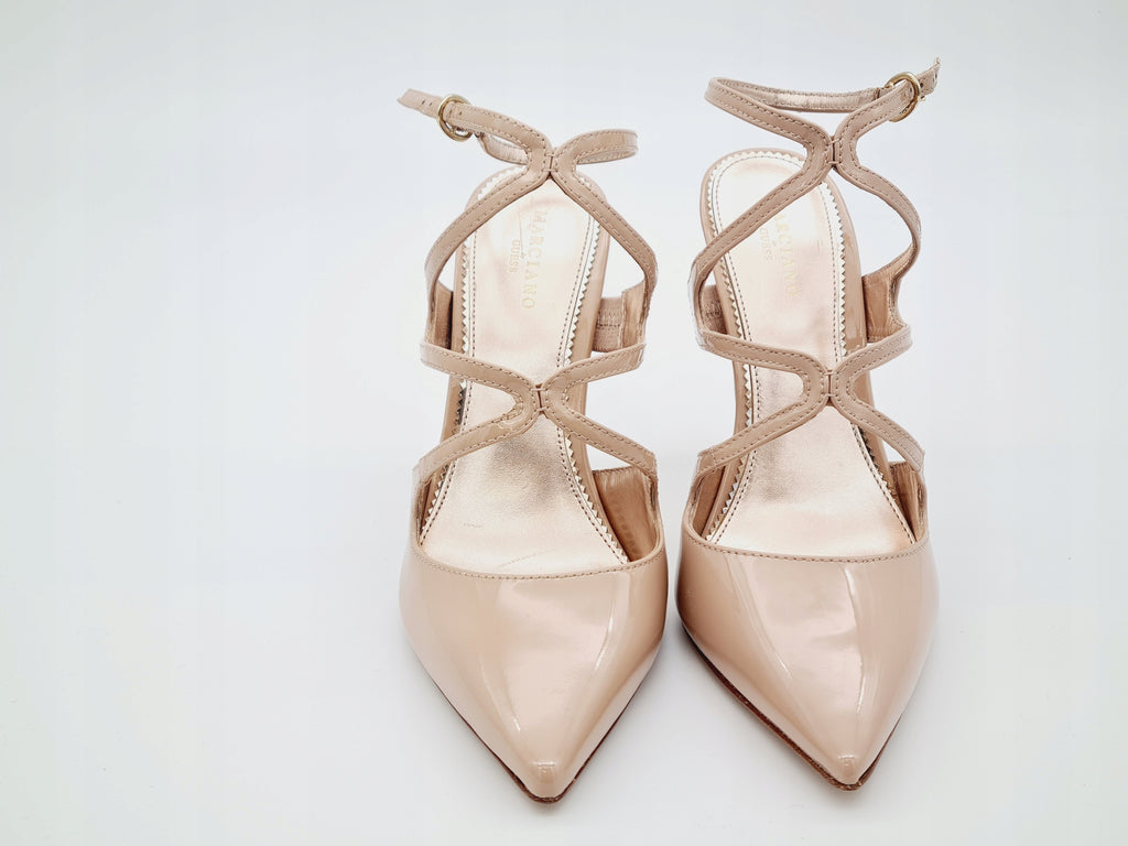 Buty Marciano by Guess, Floring Sing Skóra Słupek r. 37 Luxury