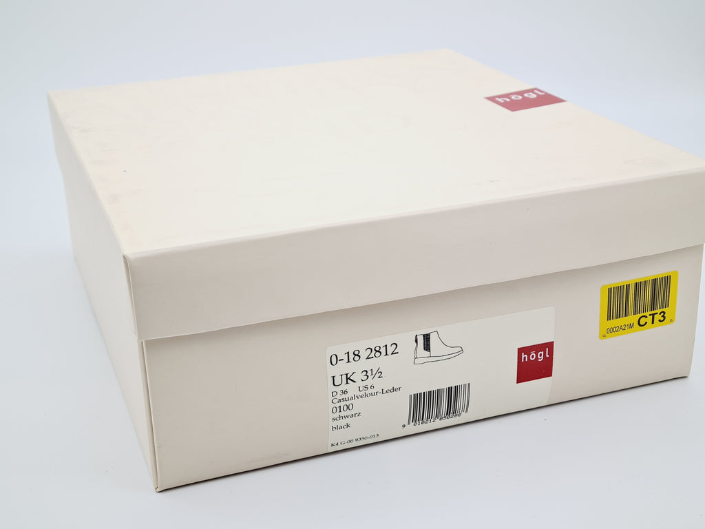 Sztyblety HÖGL Zamszowe Czarne Botki r. 36 Premium