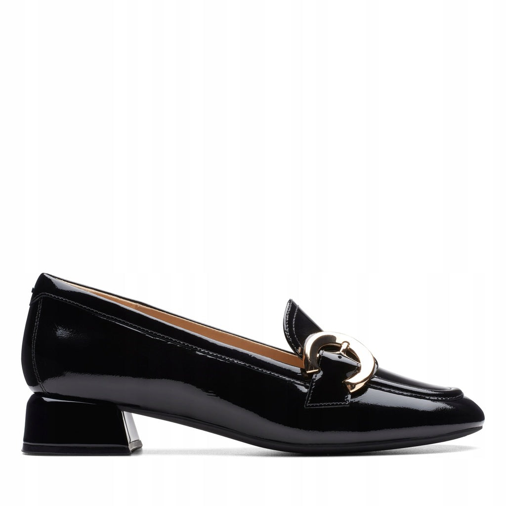 Buty damskie Clarks Daiss 30 Trim 261747164 skórzane czarne 35.5
