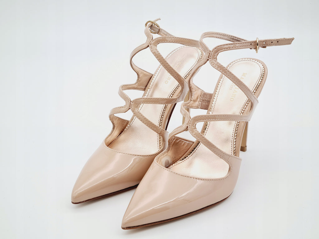 Buty Marciano by Guess, Floring Sing Skóra Słupek r. 37 Luxury