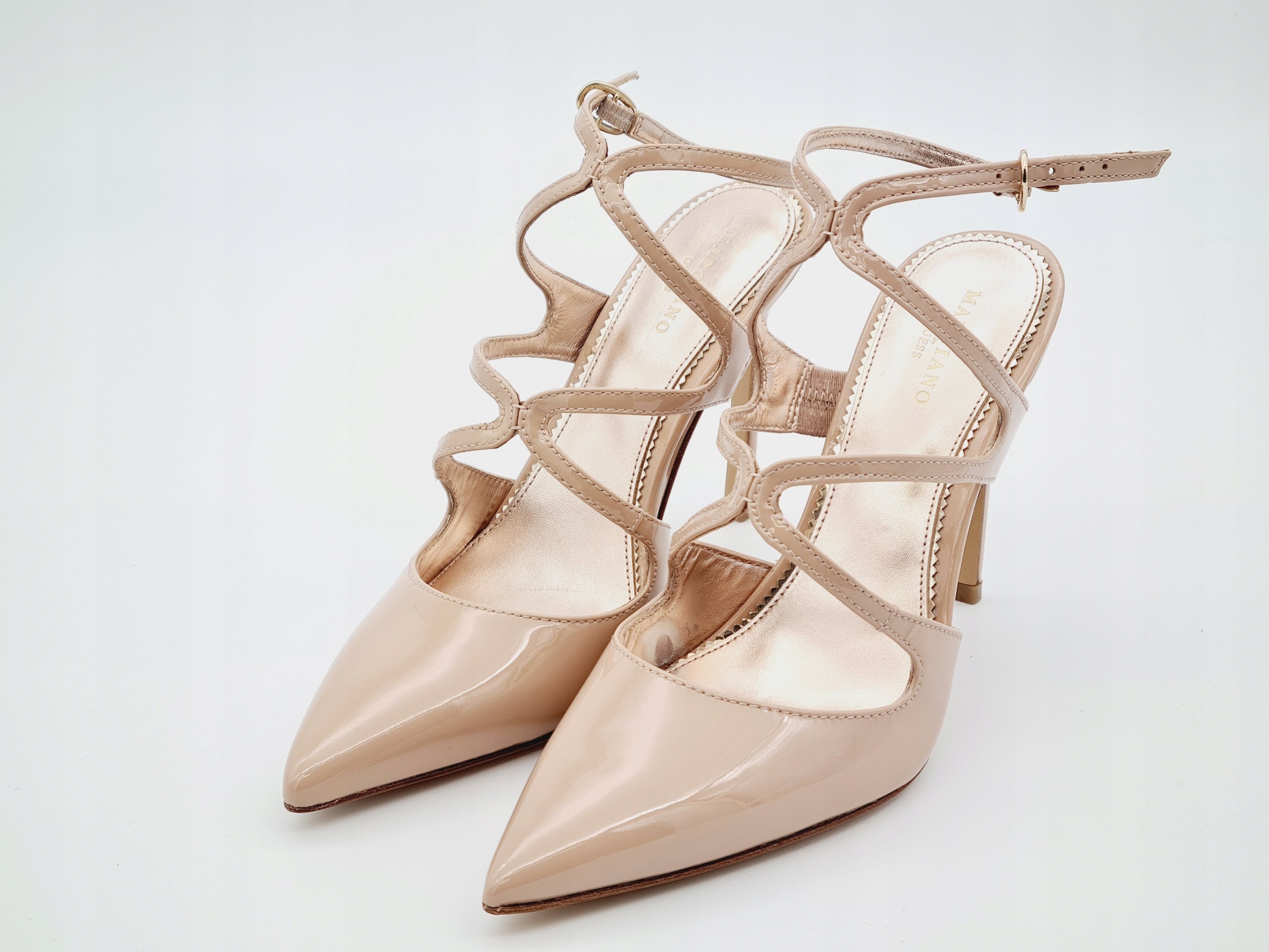 Buty Marciano by Guess, Floring Sing Skóra Słupek r. 37 Luxury