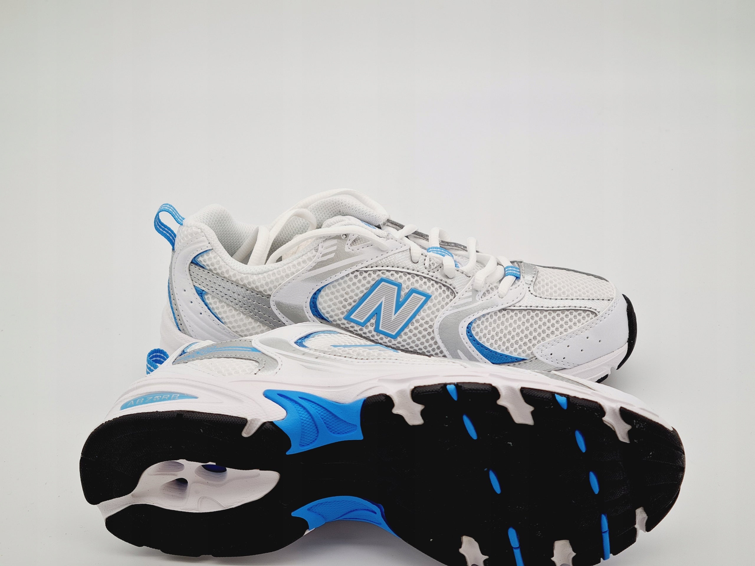 New Balance buty sportowe skóra ekologiczna szary rozmiar 38,5