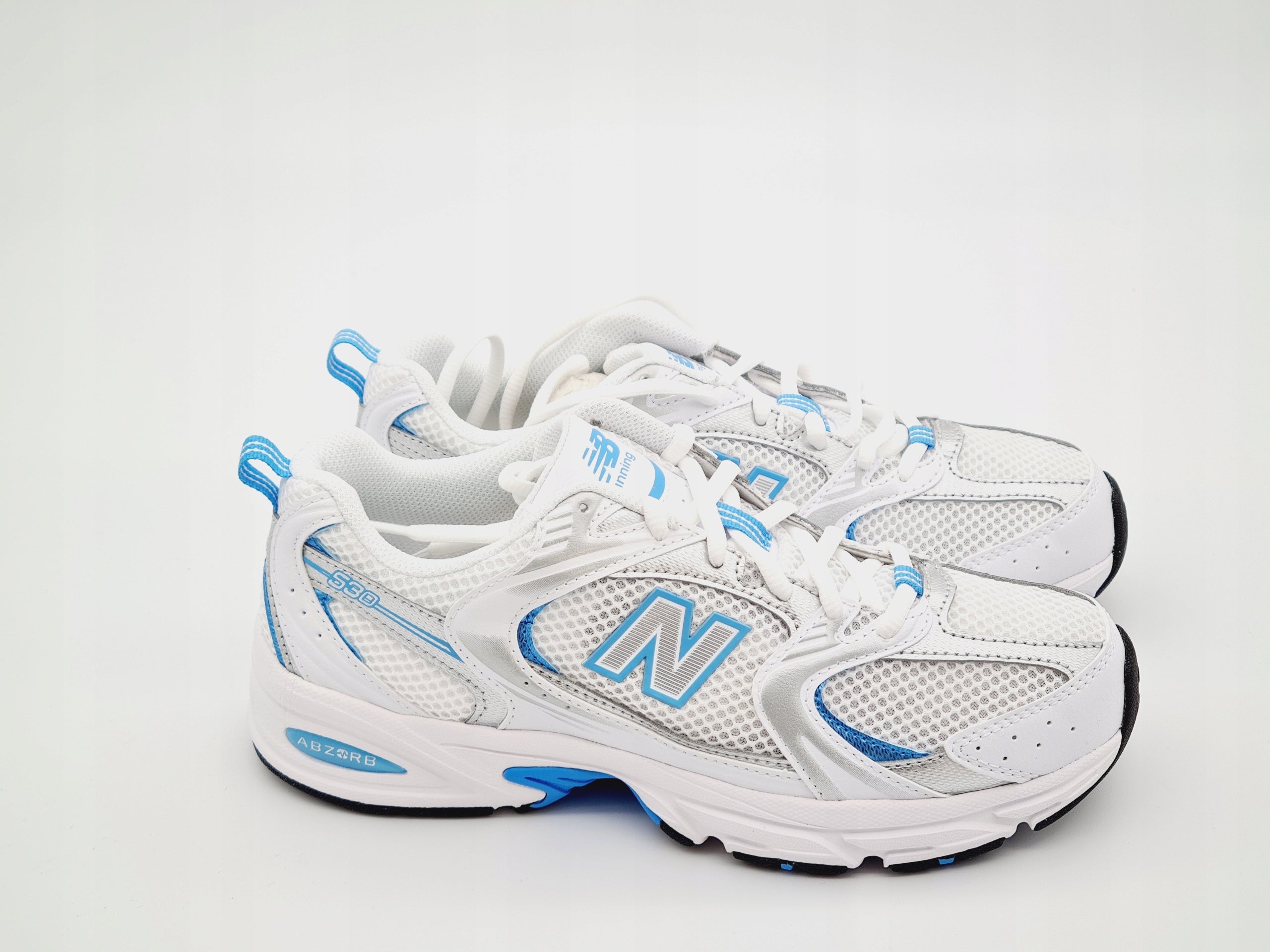New Balance buty sportowe skóra ekologiczna szary rozmiar 38,5