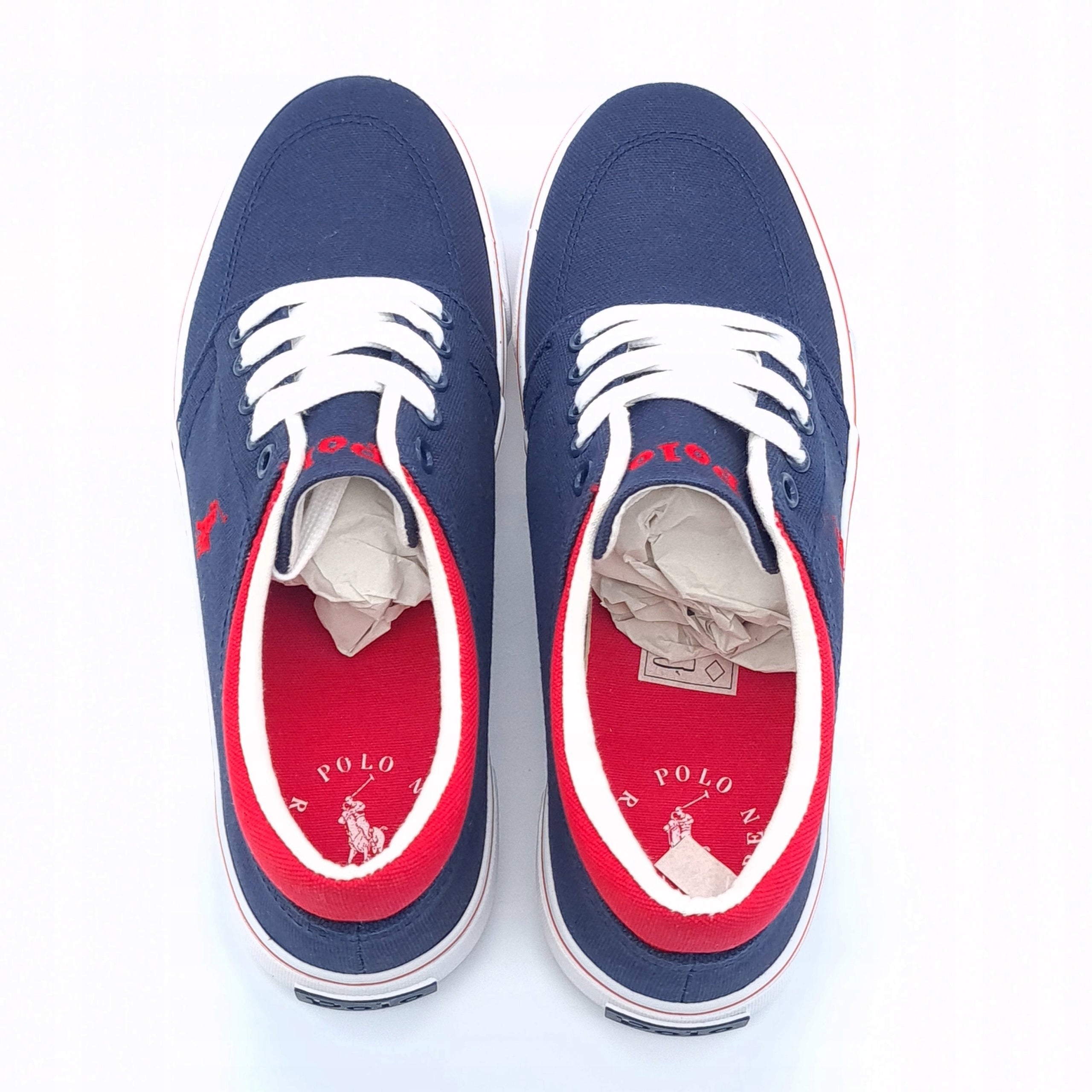 POLO RALPH LAUREN FAXSON X Trampki Młodzieżowe Navy 39