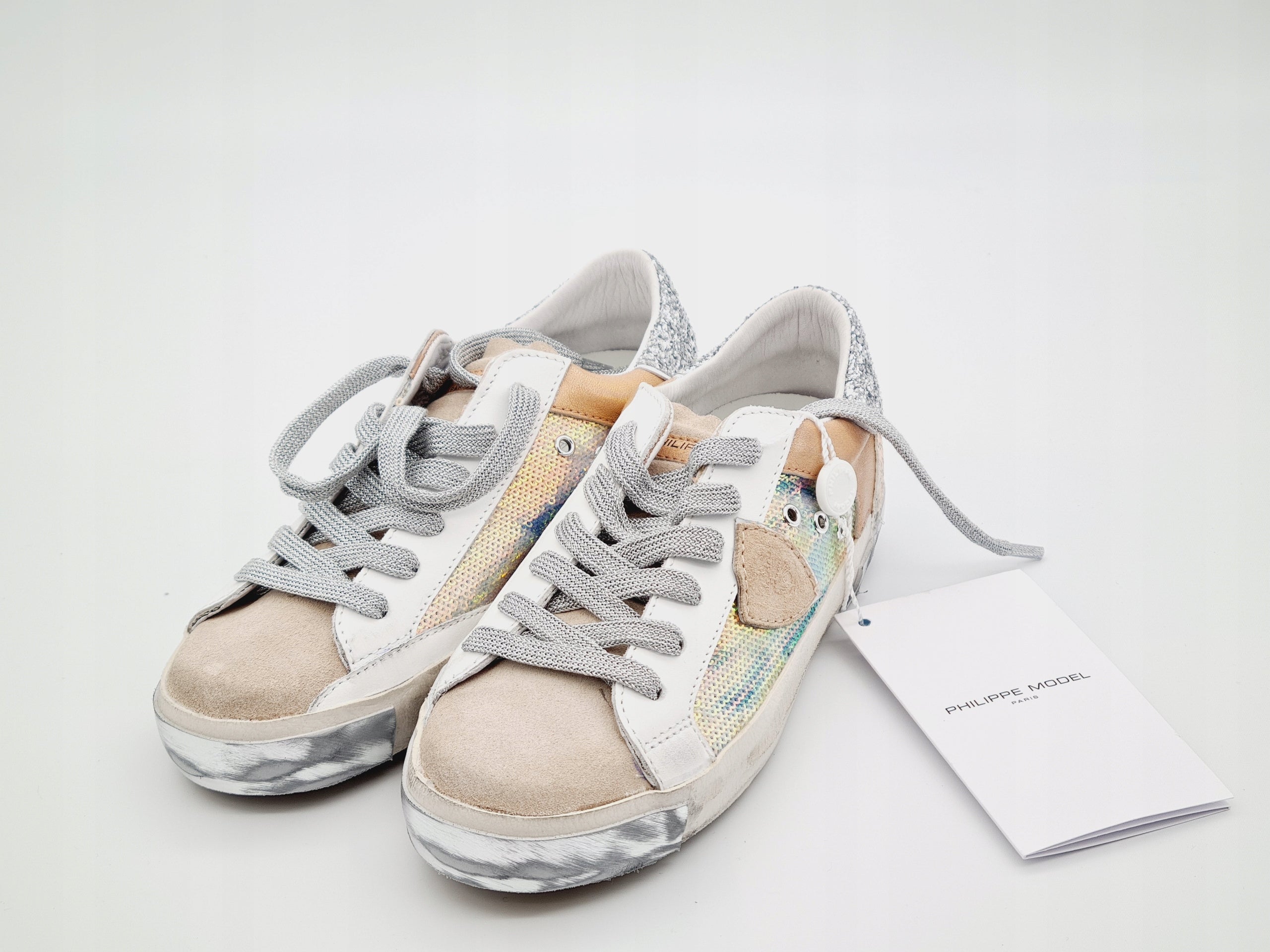 Sneakersy Philippe Model PRSX Rainbow Cekiny 36