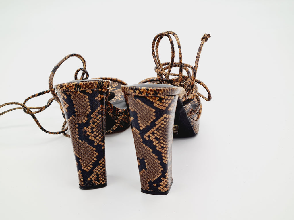 Klapki JEFFREY CAMPBELL Presecco Snake r. 40