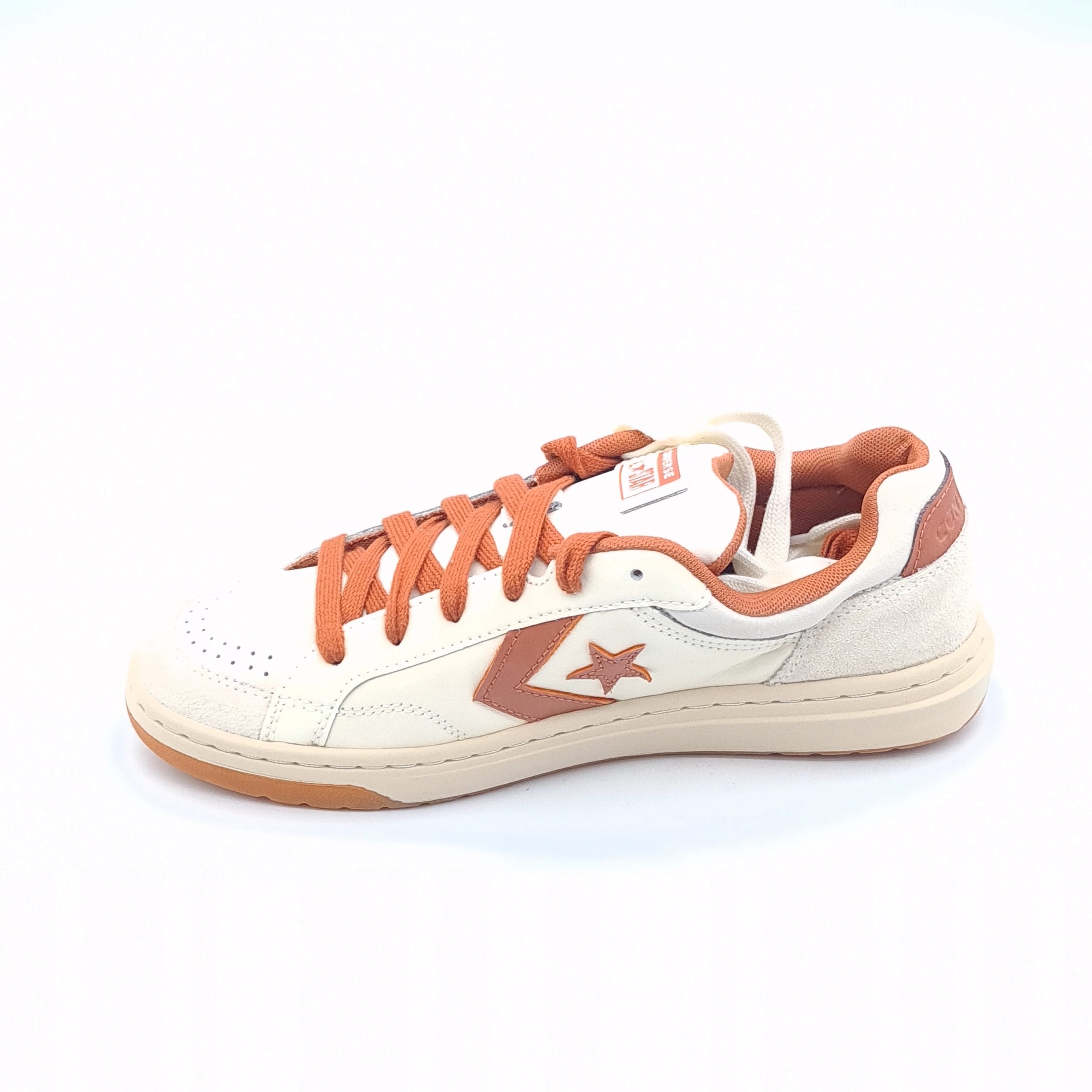 CONVERSE PRO BLAZE CLASSIC OX Unisex Sneakersy Skórzane Białe-Beżowe 41