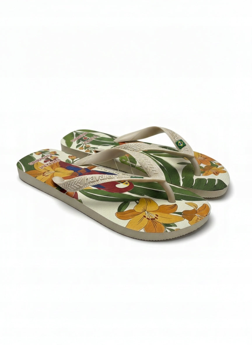 HAVAIANAS JAPONKI WIELOKOLOROWE Z LOGO Z PASKAMI 39/40 EUR52/42